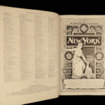 1906 HUGE FOLIO New York City Guidebook Manhattan 400 Photographs Moses King