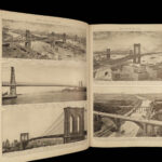 1906 HUGE FOLIO New York City Guidebook Manhattan 400 Photographs Moses King