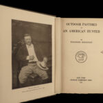 1923 Theodore Roosevelt Rough Riders Outdoor Pastime African Game Trails Hunting