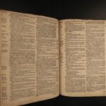 1578 Geneva BIBLE Two Right Profitable Concordances Herrey BARKER English RARE