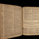 1578 Geneva BIBLE Two Right Profitable Concordances Herrey BARKER English RARE