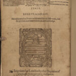 1578 Geneva BIBLE Two Right Profitable Concordances Herrey BARKER English RARE