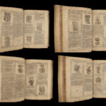 1667 HERBAL Castore Durante Hebario Nuovo Plants Medicine Illustrated Mattioli