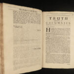 1692 QUAKER 1st ed Robert Barclay Truth Triumphant Scotland Calumnies FOLIO Penn