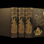 1894 Our Country Colonial Americana Revolutionary & Civil War 3v SET Lossing
