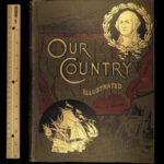 1894 Our Country Colonial Americana Revolutionary & Civil War 3v SET Lossing