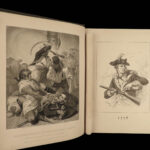 1894 Our Country Colonial Americana Revolutionary & Civil War 3v SET Lossing