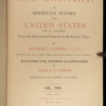 1894 Our Country Colonial Americana Revolutionary & Civil War 3v SET Lossing