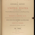 1894 Our Country Colonial Americana Revolutionary & Civil War 3v SET Lossing