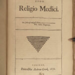 1672 Browne Pseudodoxia MAGIC Science Magnetism Witches Unicorns Religio Medici