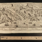 1718 Migliaccio SPAIN Messina Sicily Italy Spanish Naval Ships WAR Illustrated