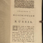 1763 History of RUSSIA Empire Peter the Great Voltaire China Trade Russian 2v