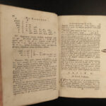 1770 RARE Geometry Analysis Italian Mathematics Institutiones Analyticae PLATES