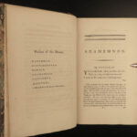 1779 ENGLISH ed of Aeschylus Greek Tragedies Prometheus Mythology Zeus Persians