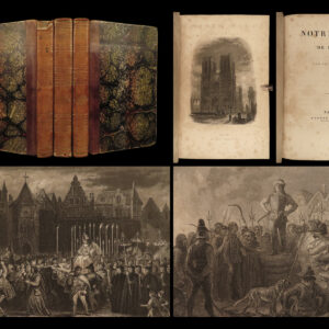 1836 hunchback of notre dame 1st ed victor hugo french literature illustrated 3v