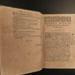 1613 Alchemy SECRETS Mizauld Centuriae IX Memorabilium Medicine Astronomy