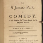 1672 RARE 1ed Love in a Wood English Restoration Theater Wycherley St James Park