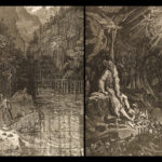 1857 ENORMOUS 1ed Gustave Dore ART Legend Wandering Jew Christian Folklore RARE