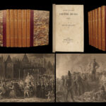 1834 Victor Hugo 1st ed Hunchback of Notre Dame Illustrated 6v Poems Odes French
