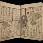 1868 Japanese Ishikawa Goemon Ninja Samurai Color Illustrated Robin Hood Japan