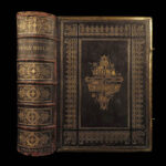 1869 EXQUISITE BINDING Wharton Family BIBLE + Scott Henry Commentary London KJV