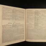 1869 EXQUISITE BINDING Wharton Family BIBLE + Scott Henry Commentary London KJV
