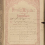 1869 EXQUISITE BINDING Wharton Family BIBLE + Scott Henry Commentary London KJV