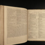 1869 EXQUISITE BINDING Wharton Family BIBLE + Scott Henry Commentary London KJV
