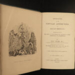 1853 Ancient Britain Pagan Holiday FOLKLORE Easter Christmas Carols Robin Hood