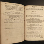 1656 ENGLISH 1ed Martial Epigrams Roman Literature Corruption in Rome Fletcher