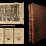 1723 1ed PICART Religious Ceremonies Customs Catholic JEWISH Illustrated FOLIOS