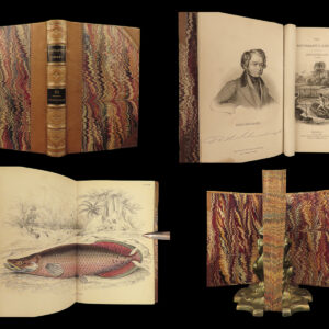 1843 FISH Jardine FISHING Piranha Salmon Dorsa Ichthyology Africa Guiana ART