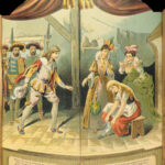 1891 CINDERELLA Color Illustrated Fairy Tale Disney McLoughlin Pantomime Theatre