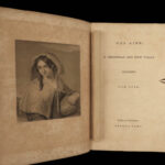 1842 Edgar Allan Poe 1st print of Eleonora The Gift FAMOUS Lit Thomas Sully ART