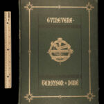 1868 1ed Guinevere Alfred Tennyson Gustave Dore Idylls of the King Arthur Vivien