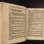 1582 ENGLISH ed Marcus Aurelius Diall of Princes Stoic Philosophy RARE Guevara