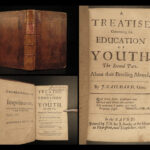 1678 ENGLISH 1ed Gailhard Education of Youth Parenting Manual RARE Pedagogy
