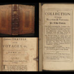 1693 ENGLISH 1ed Voyages of Rauwolf Levant Tripoli Syria EGYPT Mummies Pyramids