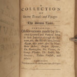 1693 ENGLISH 1ed Voyages of Rauwolf Levant Tripoli Syria EGYPT Mummies Pyramids