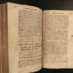 1693 ENGLISH 1ed Voyages of Rauwolf Levant Tripoli Syria EGYPT Mummies Pyramids