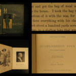 1885 Mark Twain 1st ed 1st printing Adventures of Huckleberry Finn Tom Sawyer