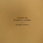 1885 Mark Twain 1st ed 1st printing Adventures of Huckleberry Finn Tom Sawyer