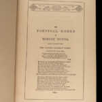 1888 BEAUTIFUL Robert Burns Scottish Poems Scotland Poetry Highlands Binding