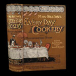 1890 Beeton’s Cookery COOKING Food Illustrated Baking Recipes Cook Book Menus
