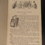 1890 Beeton’s Cookery COOKING Food Illustrated Baking Recipes Cook Book Menus