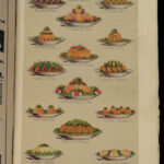 1890 Beeton’s Cookery COOKING Food Illustrated Baking Recipes Cook Book Menus