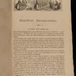 1890 Beeton’s Cookery COOKING Food Illustrated Baking Recipes Cook Book Menus