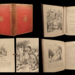 1898 Alice in Wonderland Lewis Carroll Tenniel Illustrated Fantasy Classic