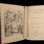 1898 Alice in Wonderland Lewis Carroll Tenniel Illustrated Fantasy Classic