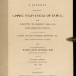 1829 INDIA Journey Exploration Travels Voyages Calcutta Bombay Madras Ceylon 3v